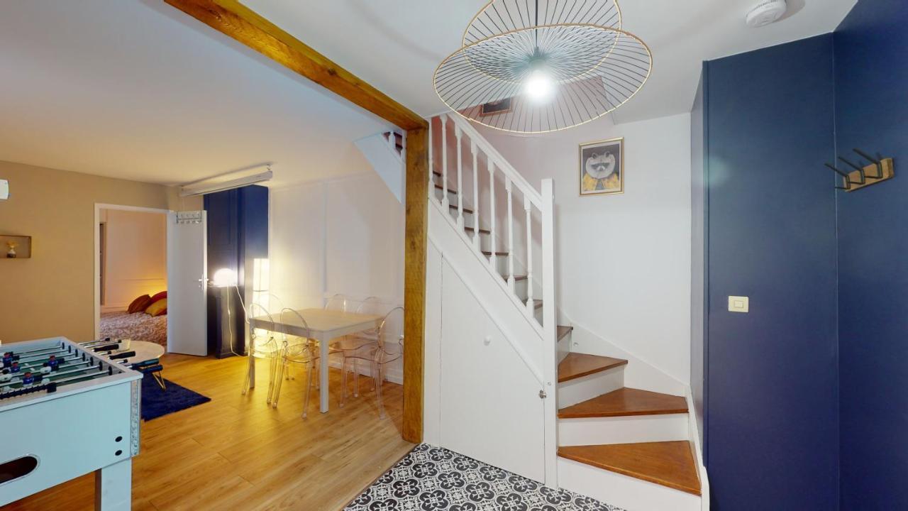ランスDuplex Entre La Cathedrale Et La Basiliqueアパートメント エクステリア 写真